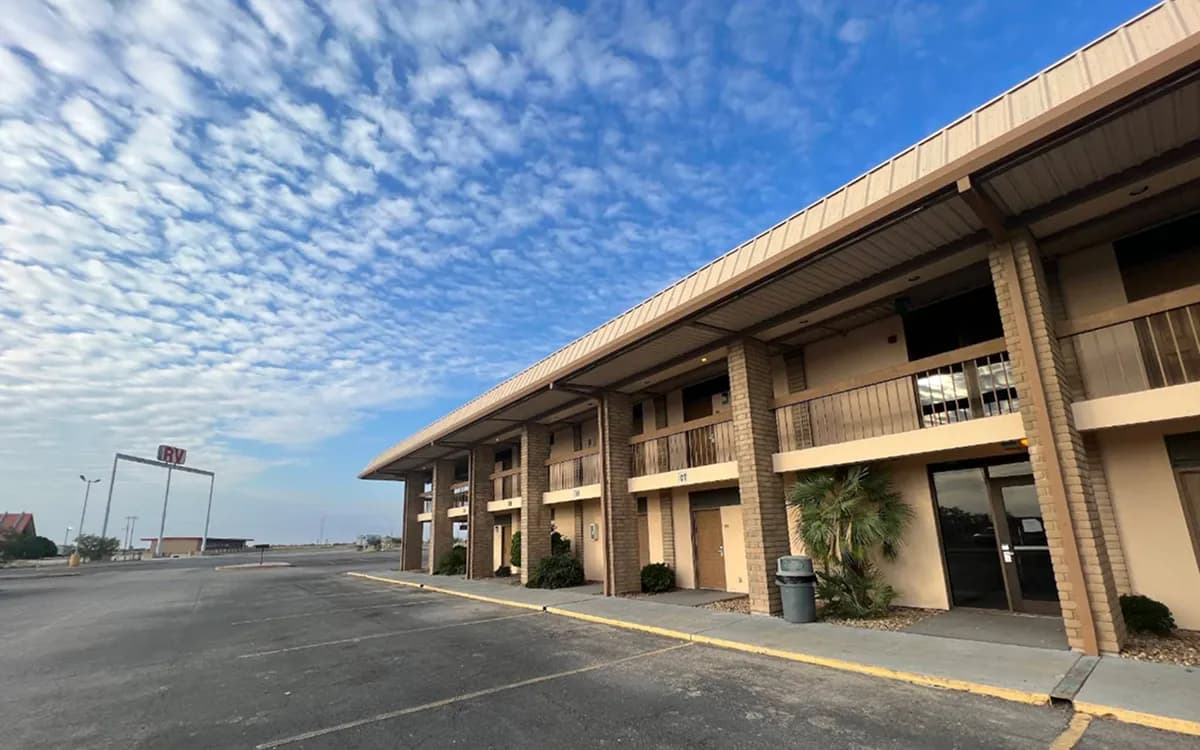 Hotel Exterior at Night